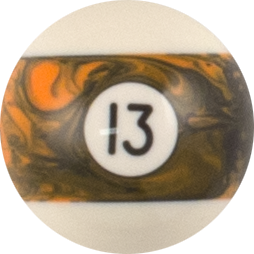 Black Marble Replacement Ball - #13